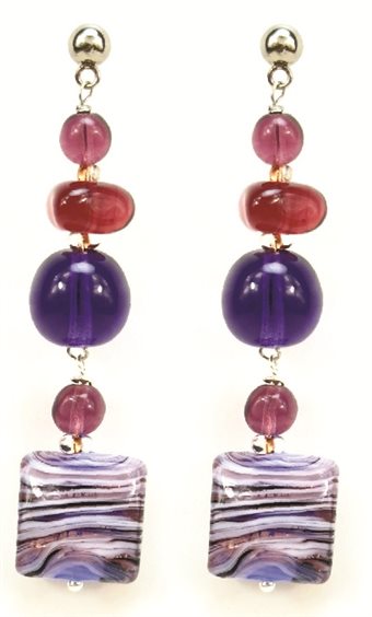 Orecchini Antica Murrina Venezia Donna Aurora in Acciaio chirurgico (316L) OL4AAI2605 - OL4AAI2605